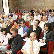 Presentazione della Societ alla cittadinanza presso la Torre di Malta il 4 maggio 2005